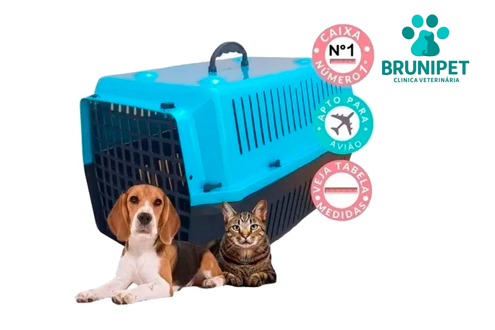 CAIXA DE TRANSPORTE PARA O SEU PET TAMANHO 1