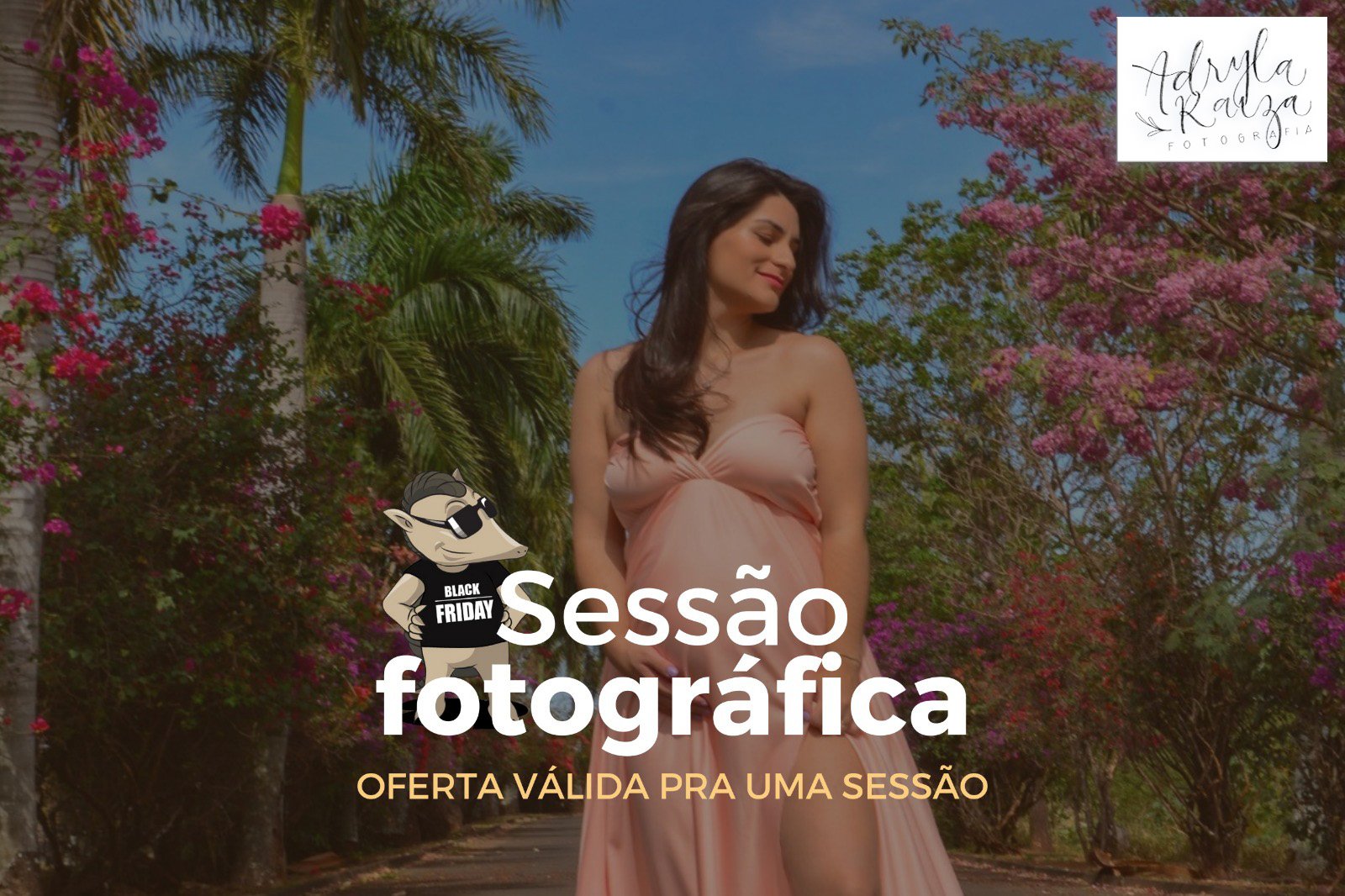 01 SESSÃO FOTOGRÁFICA EXTERNA  + 10 FOTOS REVELADAS (10X15) TRATADAS EM ALTA RESOLUÇÃO E ENVIADAS DIGITALMENTE